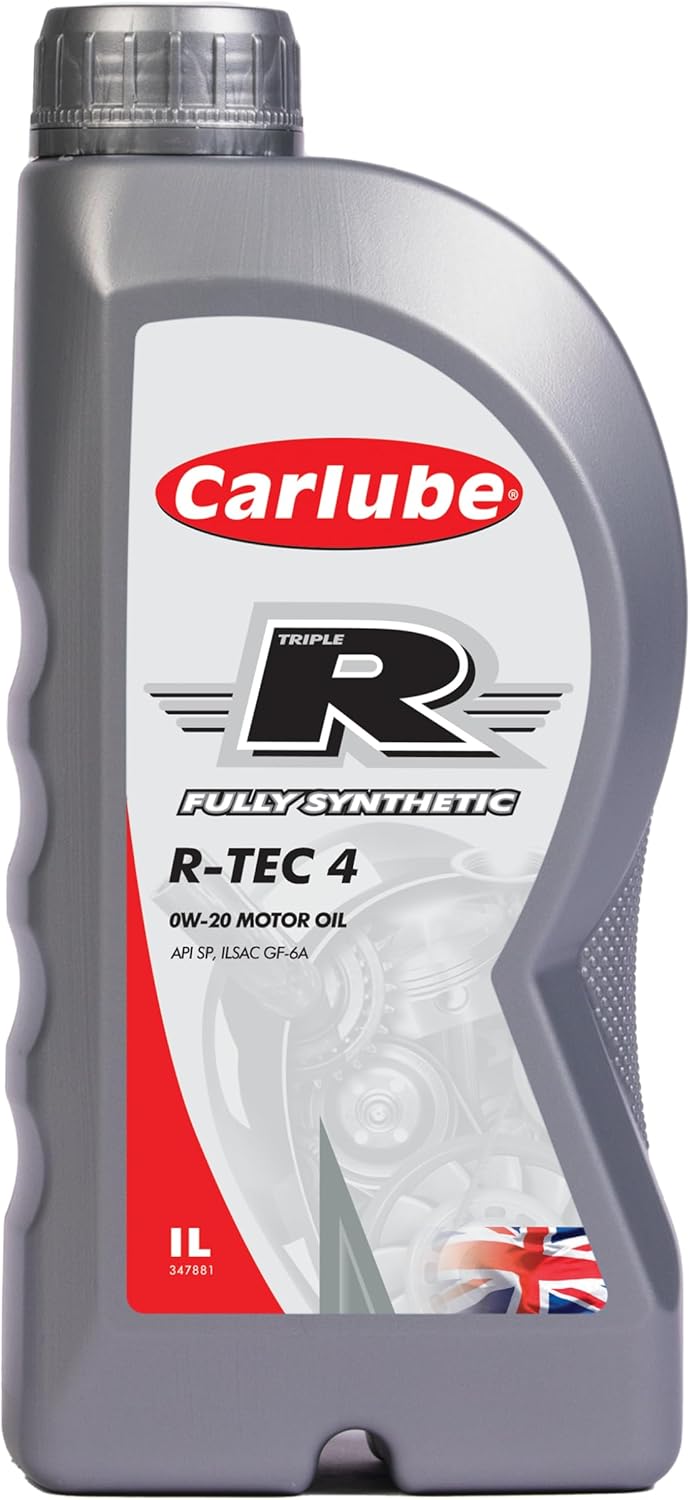 Carlube Triple R 0W-20 API SP, ILSAC GF-6A Fully Synthetic Engine Oil R-TEC 4 1L