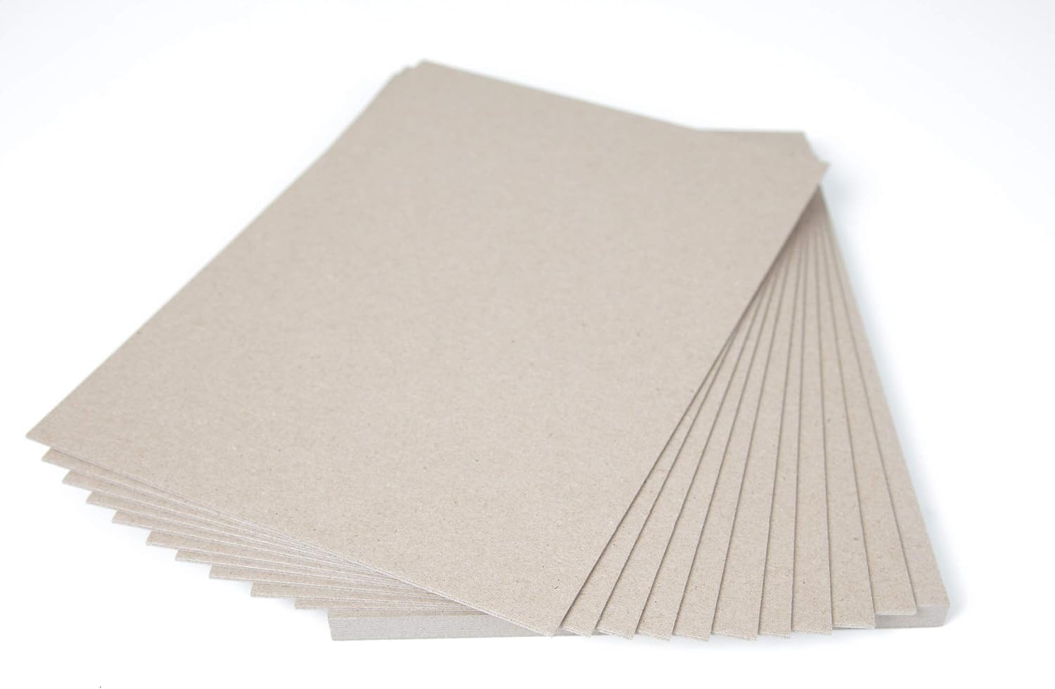 House of Card & Paper Grey Kraft Board 1500micron 945gsm A4 Size 20 Sheets per Pack, HCP472