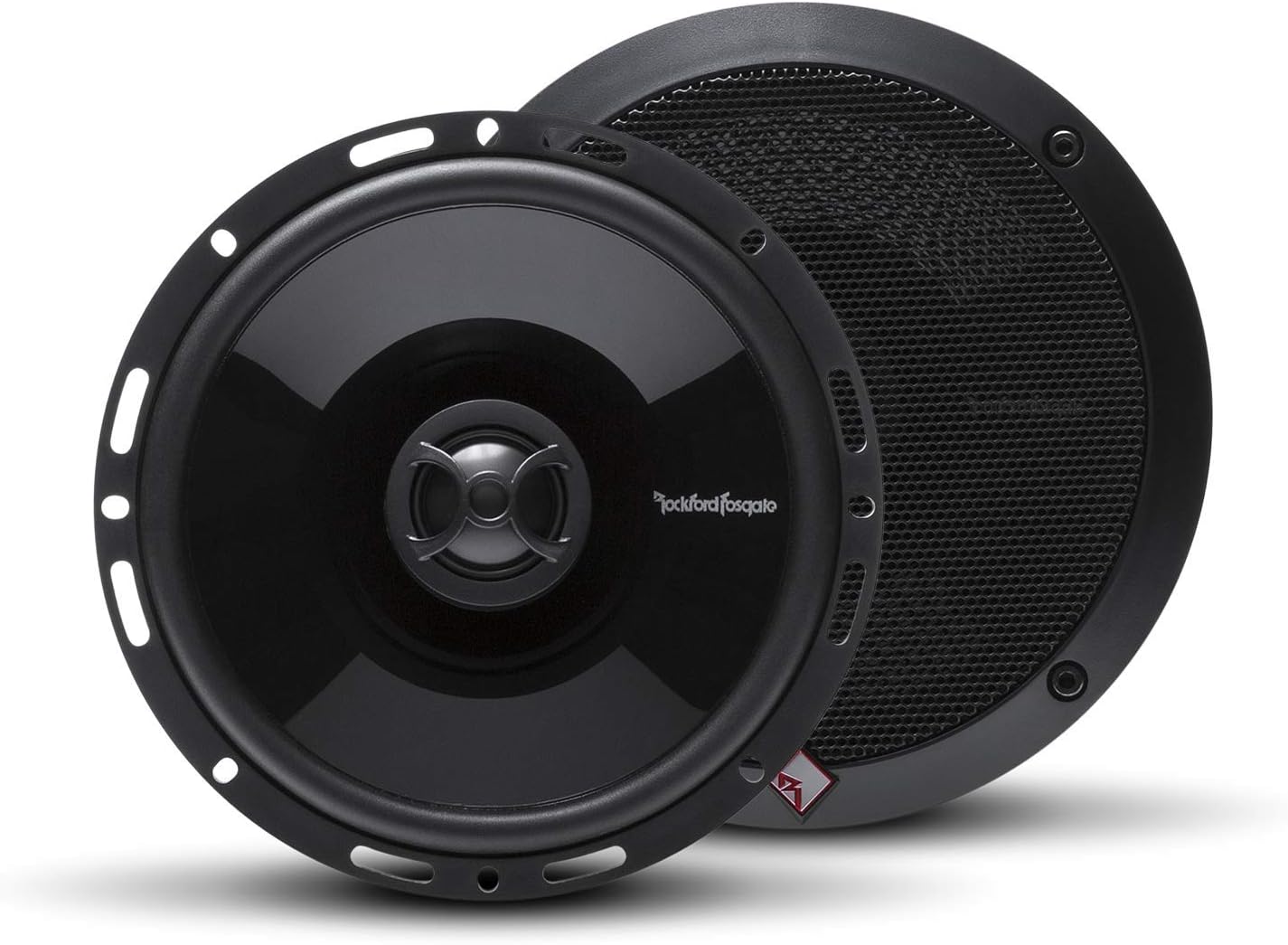 Rockford Fosgate P1650 Punch 6.5" 2-Way Coaxial Full Range Speaker - Black (Pair)