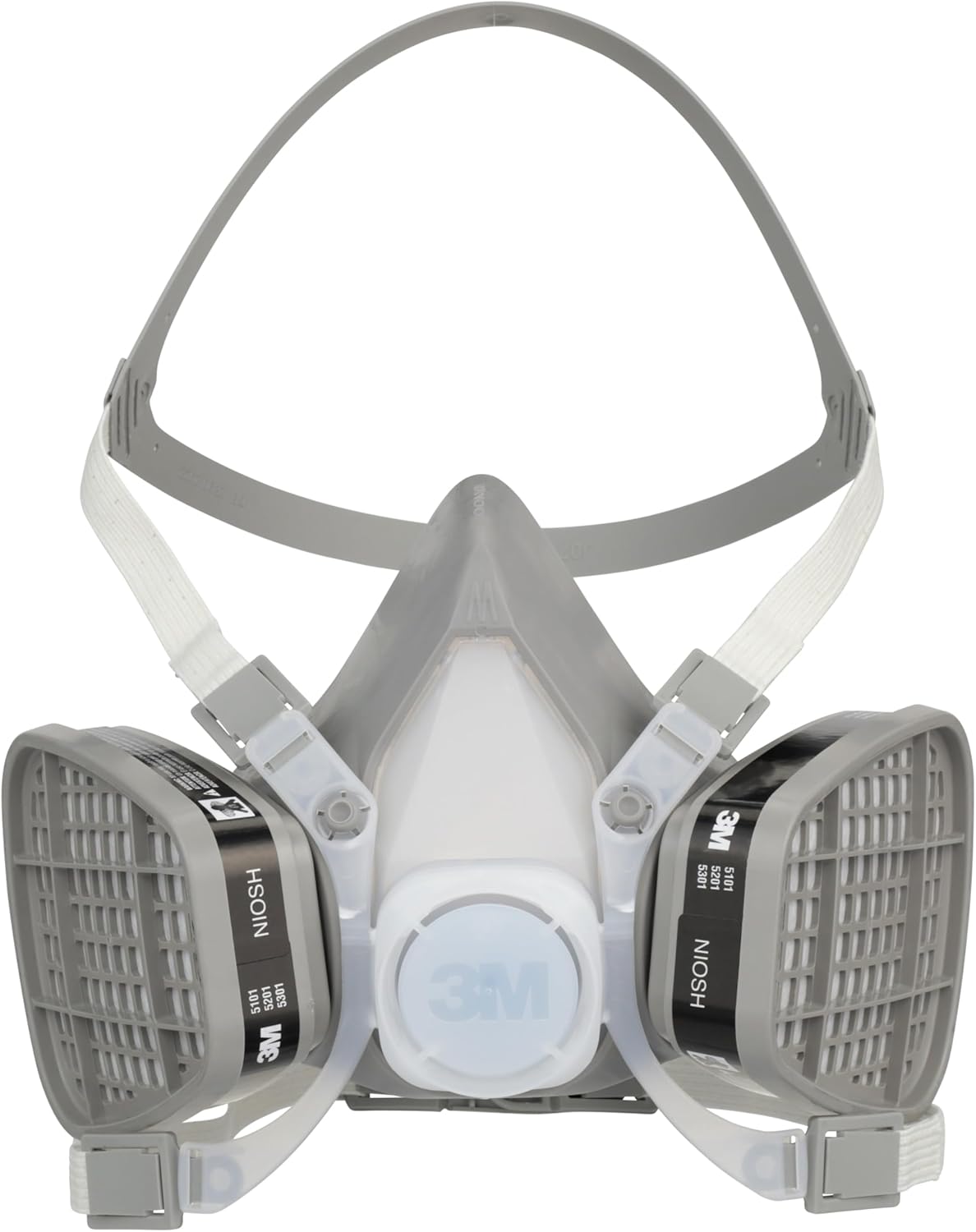 3M Half Facepiece Disposable Respirator, Organic Vapor, NIOSH Approved, Lightweight, Pre-assembled, No Maintenance