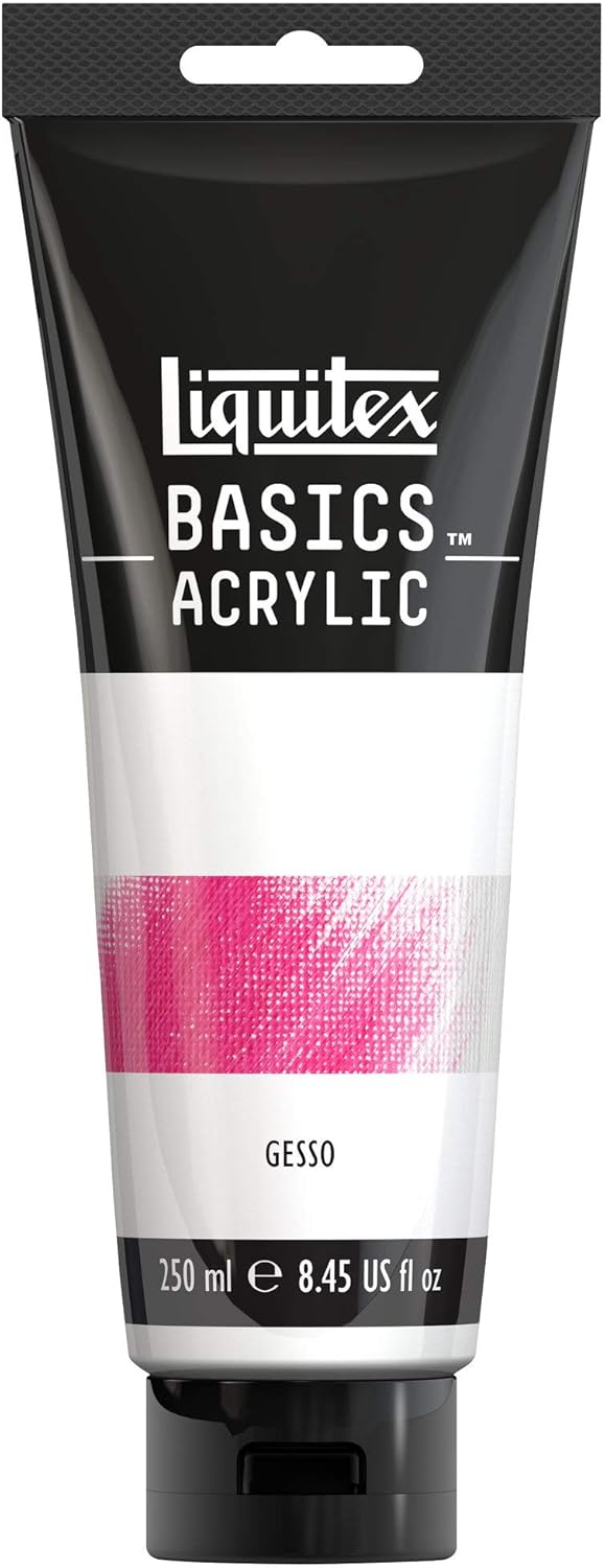 Liquitex Basics Acrylic Additive, Gesso, 250 ml Tube