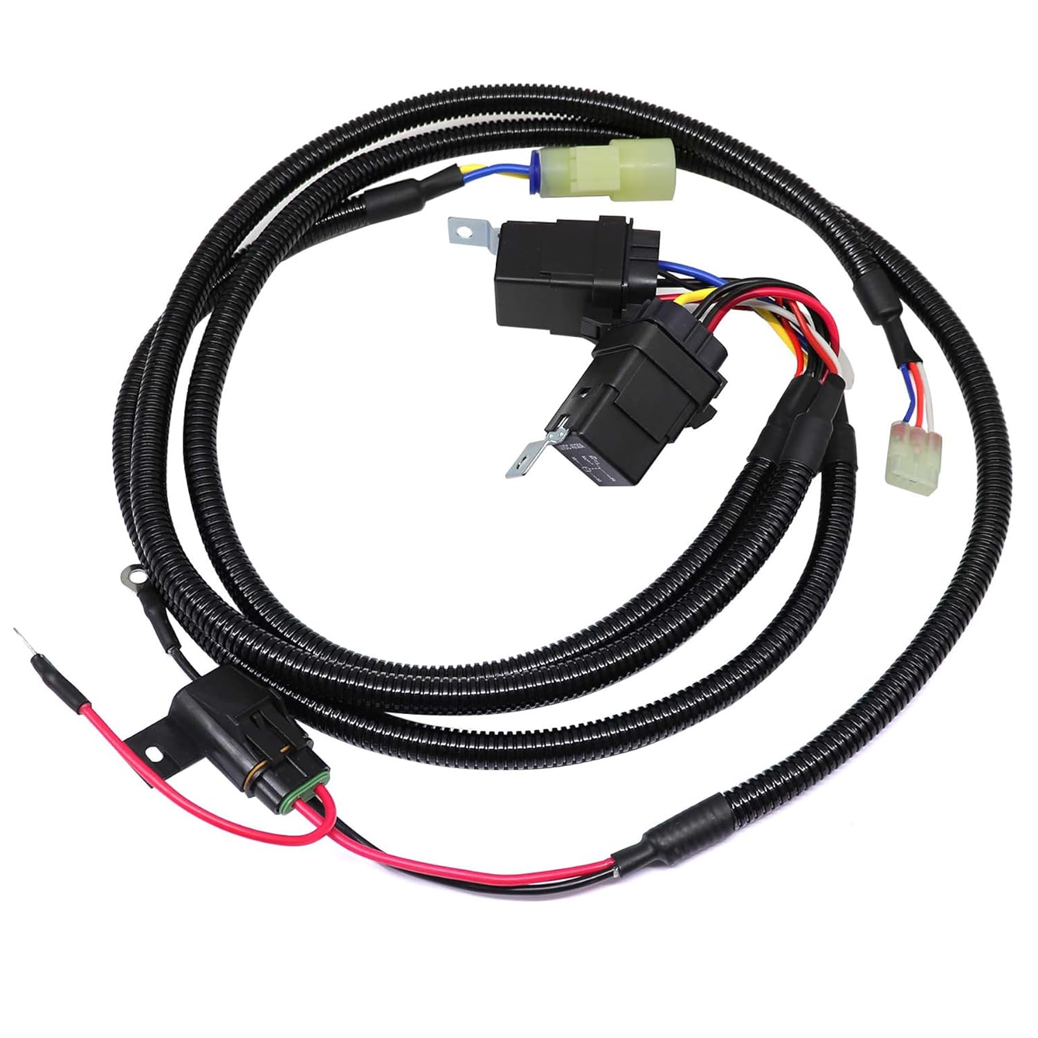 XQSMWF Shift Bypass Wiring Harness Kit, Fit for Honda Foreman 450 ES Te 450ES Fe 1998-2004, Rancher 350 ES Te Fe 2000-2006, Angle Sensor Bypass Shift Motor Harness Kit