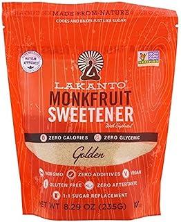 Lakanto - Golden Sweetener All Natural Sugar Substitute 235g/8.29 - 2 PACK