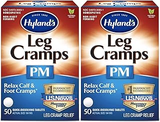Hyland's Leg Cramps PM Tablets 50 ea 50 Count (Pack of 2)
