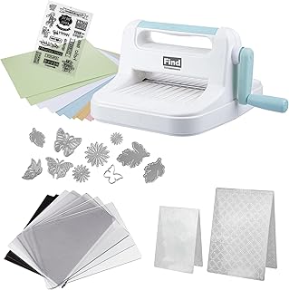 Manual Die Cutting & Embossing Machine,A5 DIY Die Cutting Machines for Card Making Crafting,6'' openning