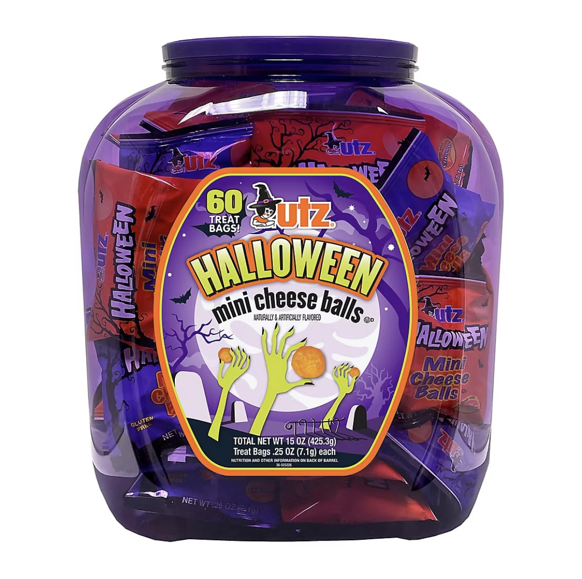 Halloween Mini Cheese Balls - 60 ct