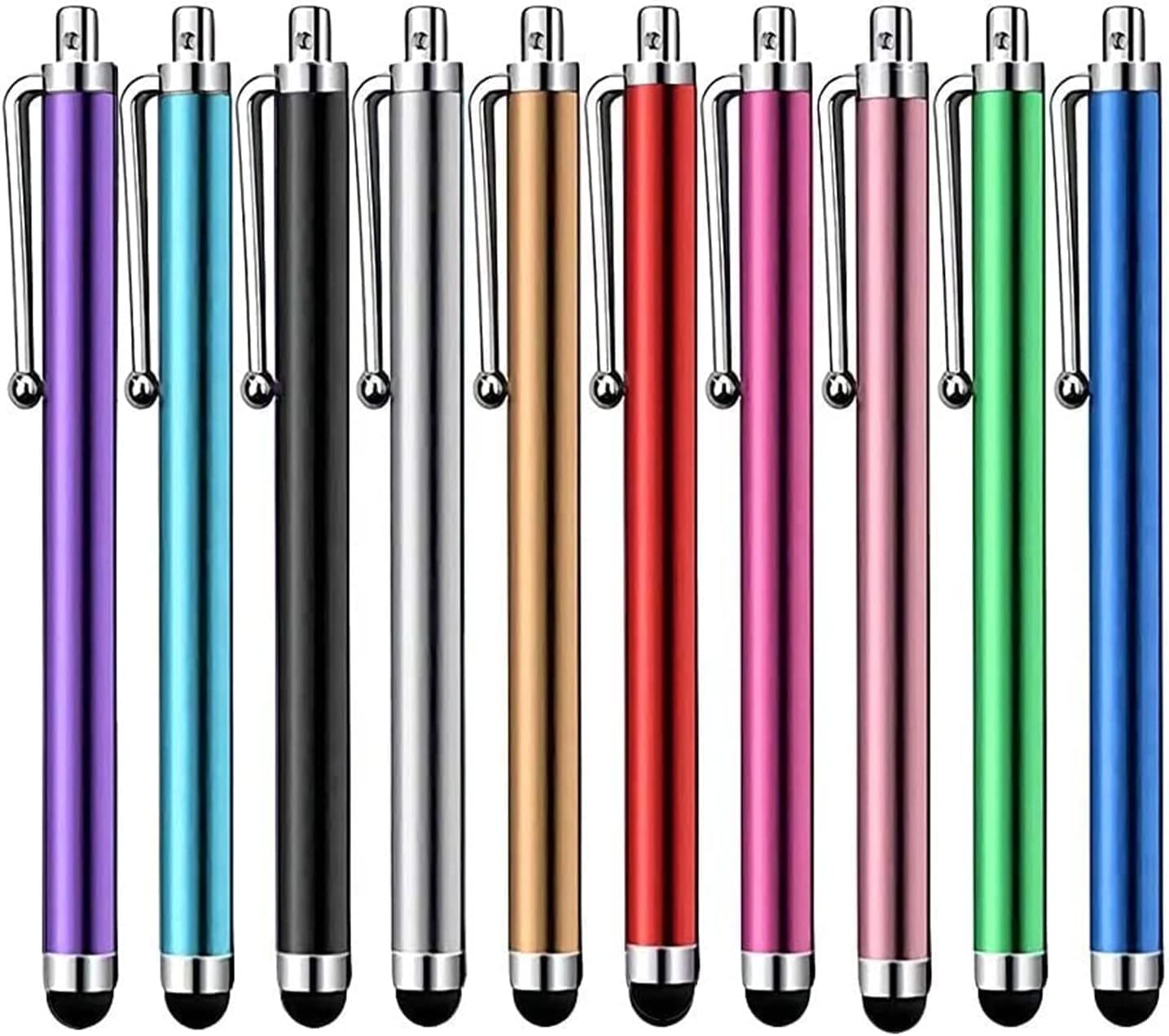 Stylus Pens for Touch Screens,10Pack Universal Capacitive Touch Screen Pens for iPad,Tablets,Smartphones,All Universal Touch Screen Devices