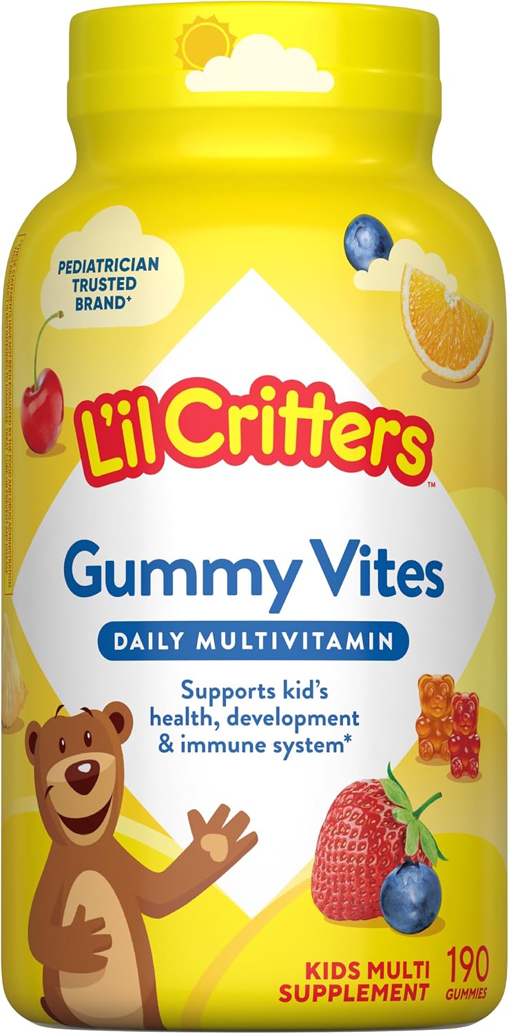 Lil Critters Gummy Vites Kids Multivitamin | 190 Gummies