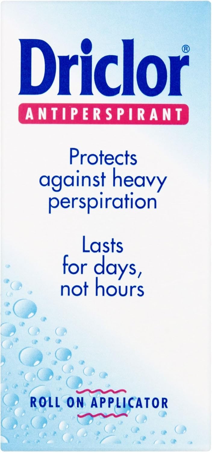 Driclor Solution Antiperspirant Roll On 75ml, Pack of 2