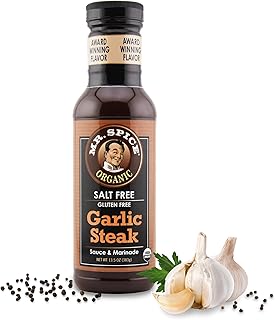 Mr. Spice Organic - Salt Free Sauce (Garlic Steak, Single)
