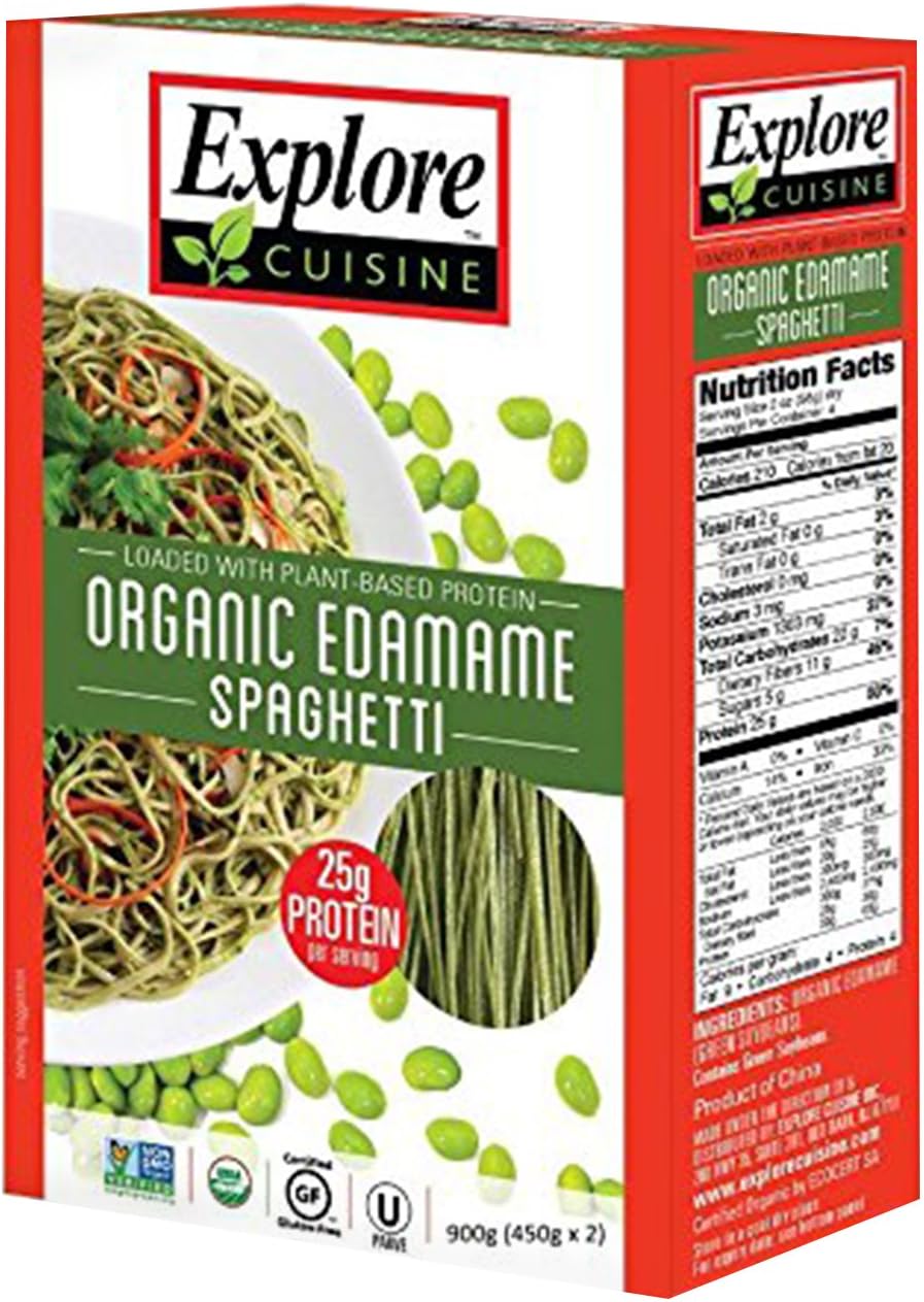 Edamame Spaghetti 200g, Organic (Explore Cuisine)