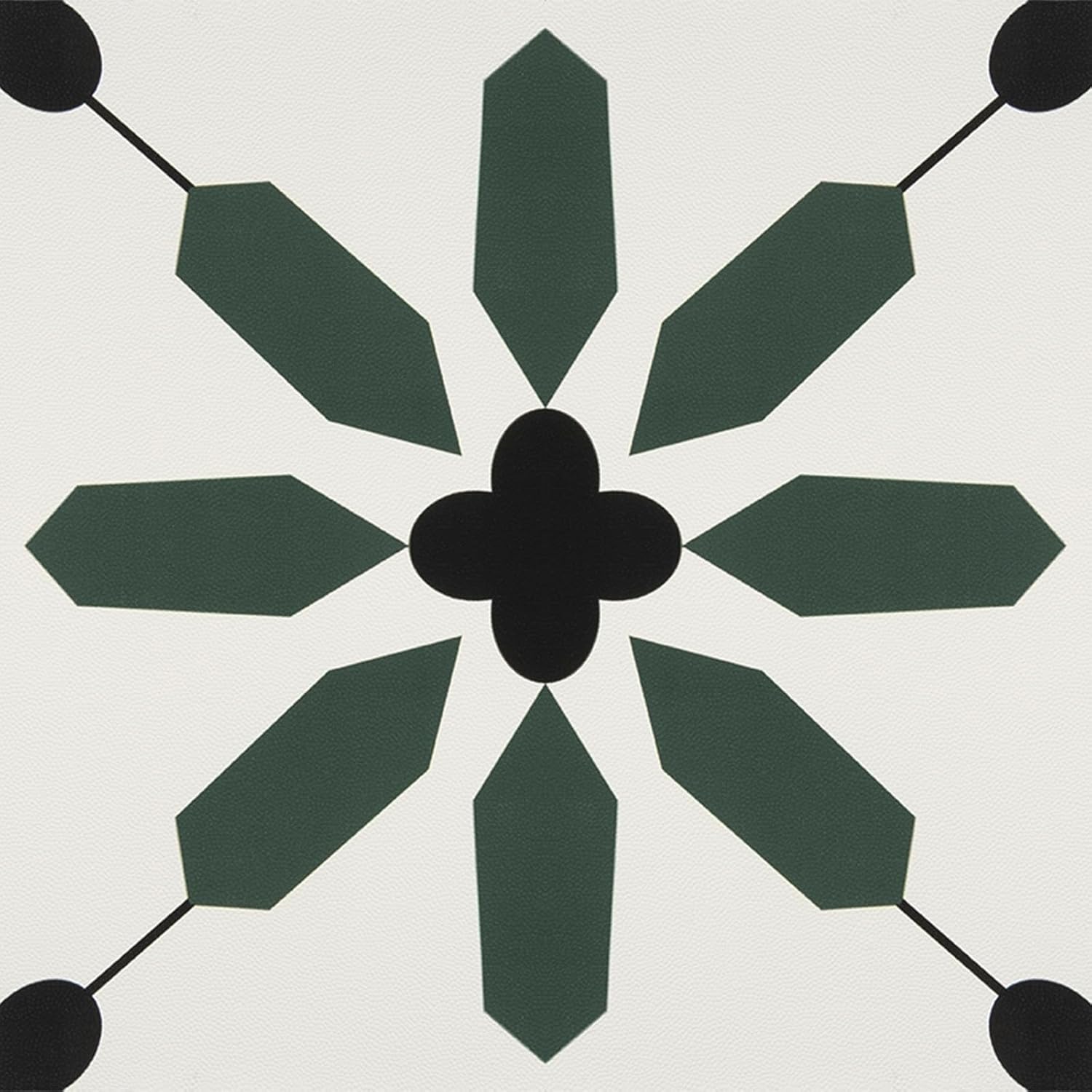 Elffloor Peel and Stick Floor Tiles Self Adhesive, Vinyl Flooring for Bathroom Kitchen Living Room, Waterproof PVC Stick on Floor Tiles Easy to Use 30x30cm 20pcs 1mm