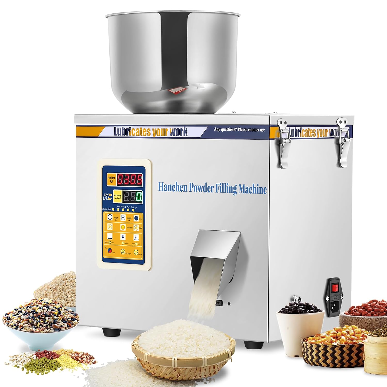 Hanchen Automatic Powder Filling Machine 0.5-20g Particle Filling Machine