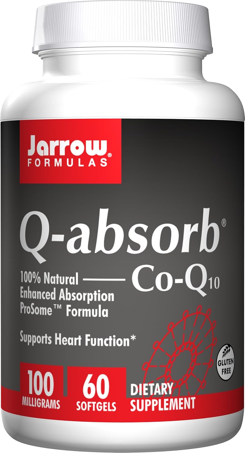 Jarrow Q-absorb CoQ10 100mg (60 Gels) (Multi-Pack)
