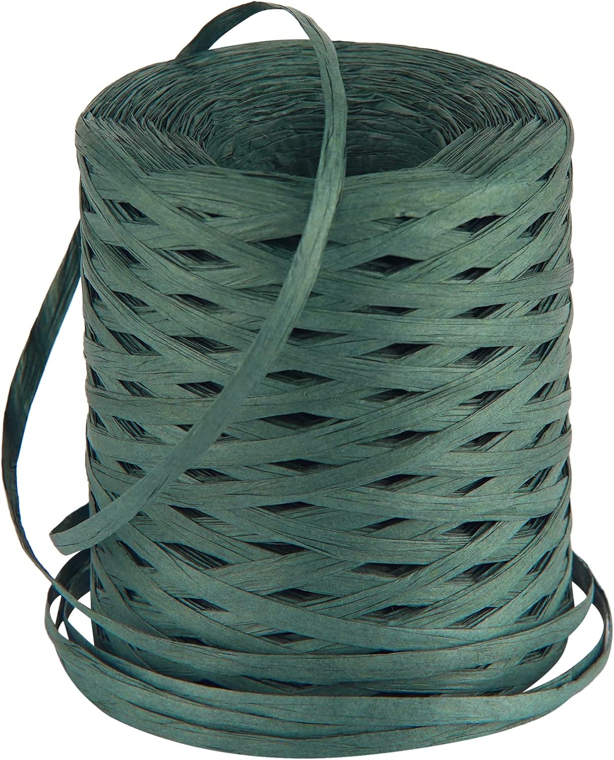 Cuttte 218 Yards Raffia Yarn for Crochet Craft Ribbon for Gift Wrapping