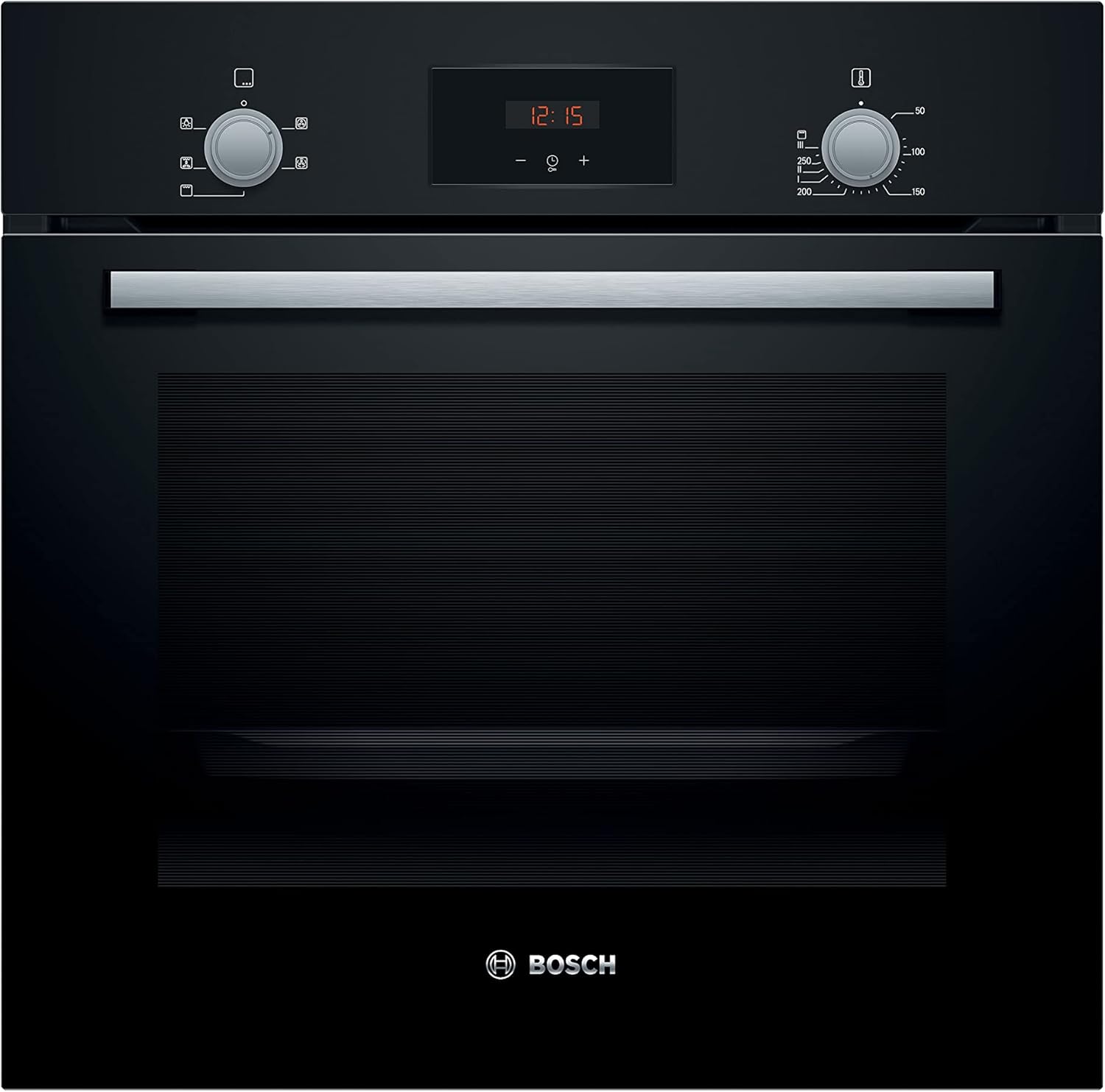 Bosch Home & Kitchen Appliances Bosch HHF113BA0B A Rated Built-In Electric Single Oven - Stainless Steel