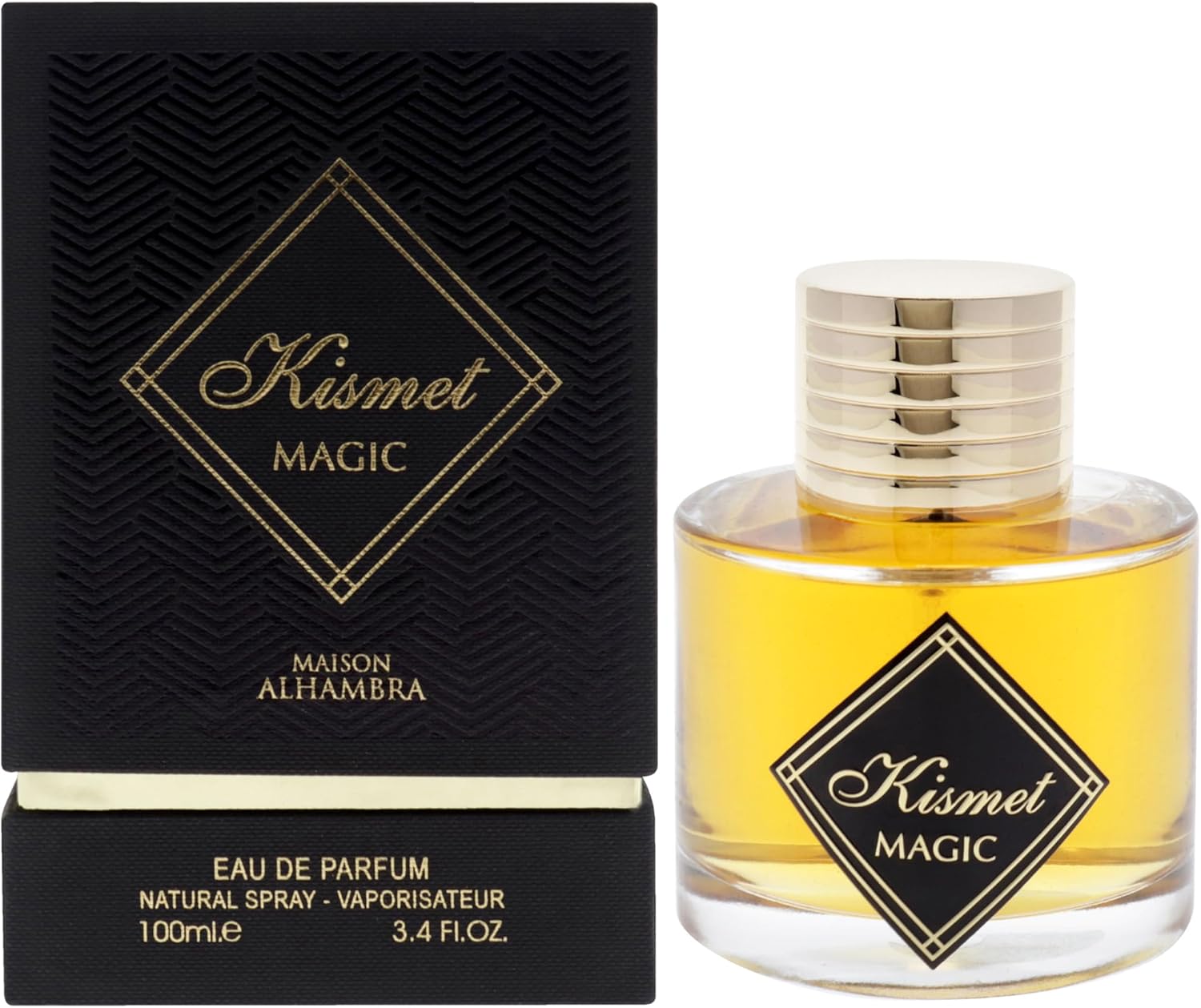 Kismet Magic by Maison Alhambra for Men - 3.4 oz EDP Spray
