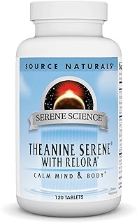 Source Naturals Theanine Serene with Relora, Calm Mind and Body* - 120 Tablets