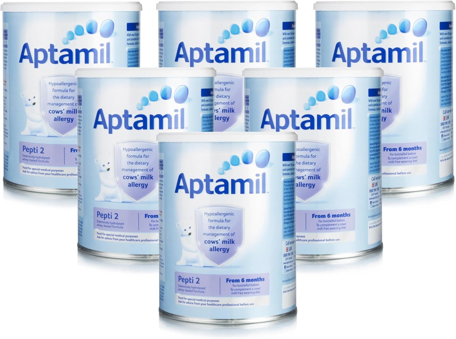 Aptamil Pepti 2 Milk Formula 800g x 6