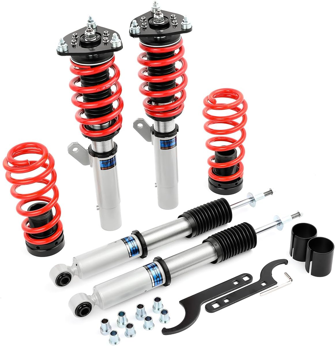 FAPO PS Series Coilover for VW Golf MK7 2012-2020, for 2019+ Volkswagen Jetta Height Adjustable Mono-Tube Lowering Suspension Struts