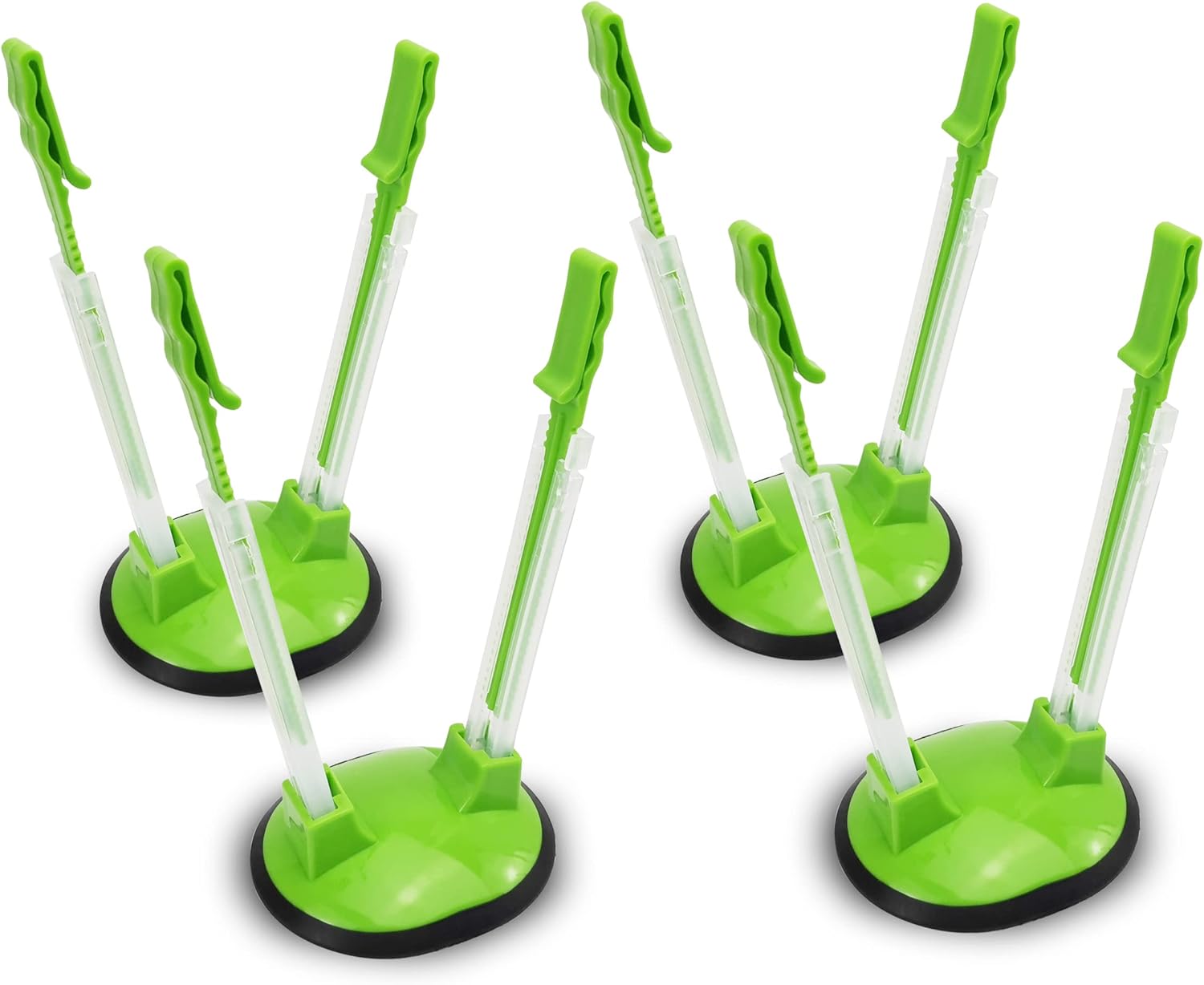 Baggy Rack Holder For Food Prep Bag/plastic Freezer Bag/Ziplock Bag Holder Stand, Meal Planning/prep Bag Holders,4 Pack/4pcs