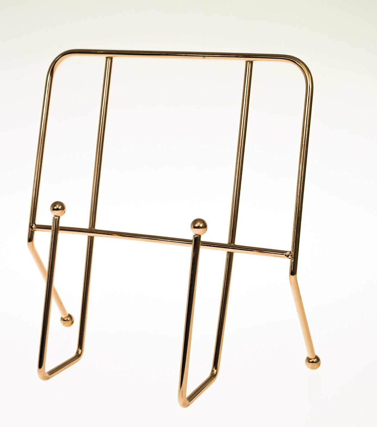 APOLLO 4598 Copper Cookbook holder, Metal, 22.7x13.3x22.4