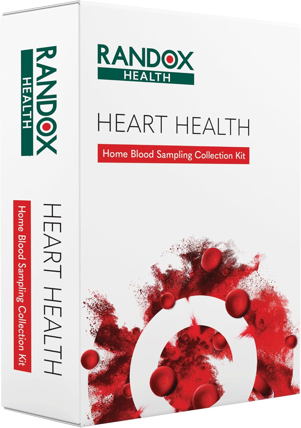 Heart Health Test | Cholesterol Test Kit | Cholesterol Blood Test | Total Cholesterol, HDL, LDL, Triglycerides | Randox Health | Personalised Health Report | Health Results in 2-3 Days