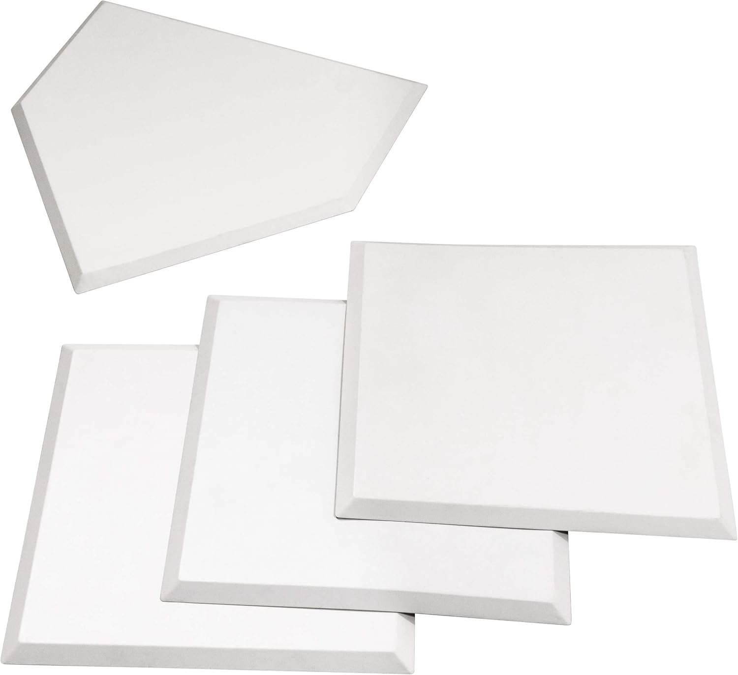 GoSports Baseball & Softball 4 Piece Premium Base Set - Heavy-Duty for Athletes