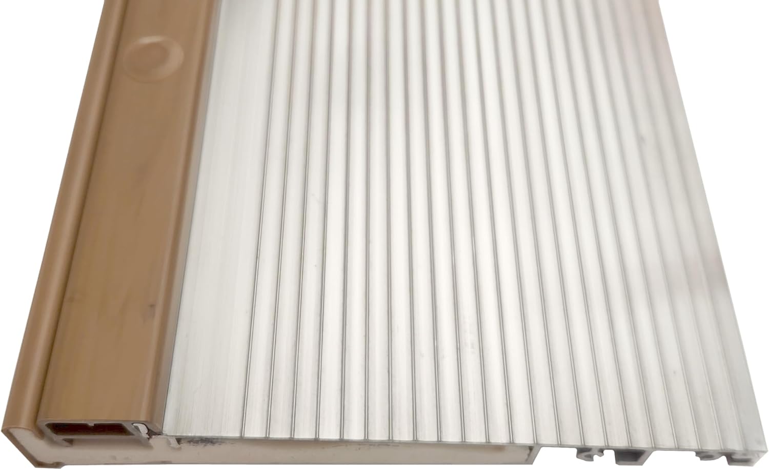 Exterior Inswing Threshold 7 13/16 inch with Composite Cap and Composite Bottom- Mill (36 inches Length -Uncut)