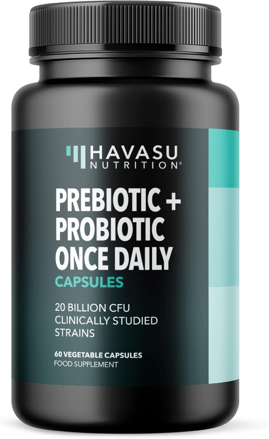 Prebiotics and Probiotics for Women and Men as Digestive Enzyme Support | Healthy Gut Flora with Patent Pending Probiotic and Prebiotic Blend | 60 Non-GMO, Vegetarian Digestive Support Capsules