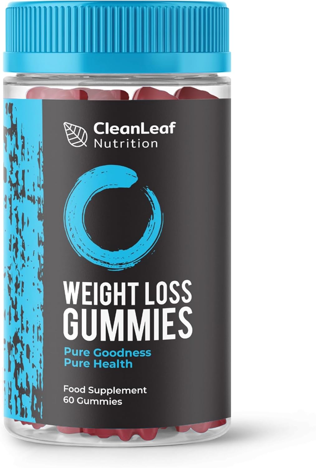 Weight Loss Support Gummies – Slimming Support gummie with No Added Sugars – Strawberry Flavour – Vegan and Low carb - 60 Gummies
