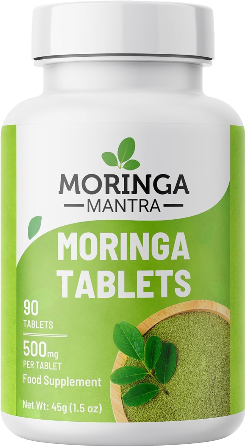 Moringa Mantra Moringa Leaf Powder Tablets 90 nos, 500 mg Per Tablet