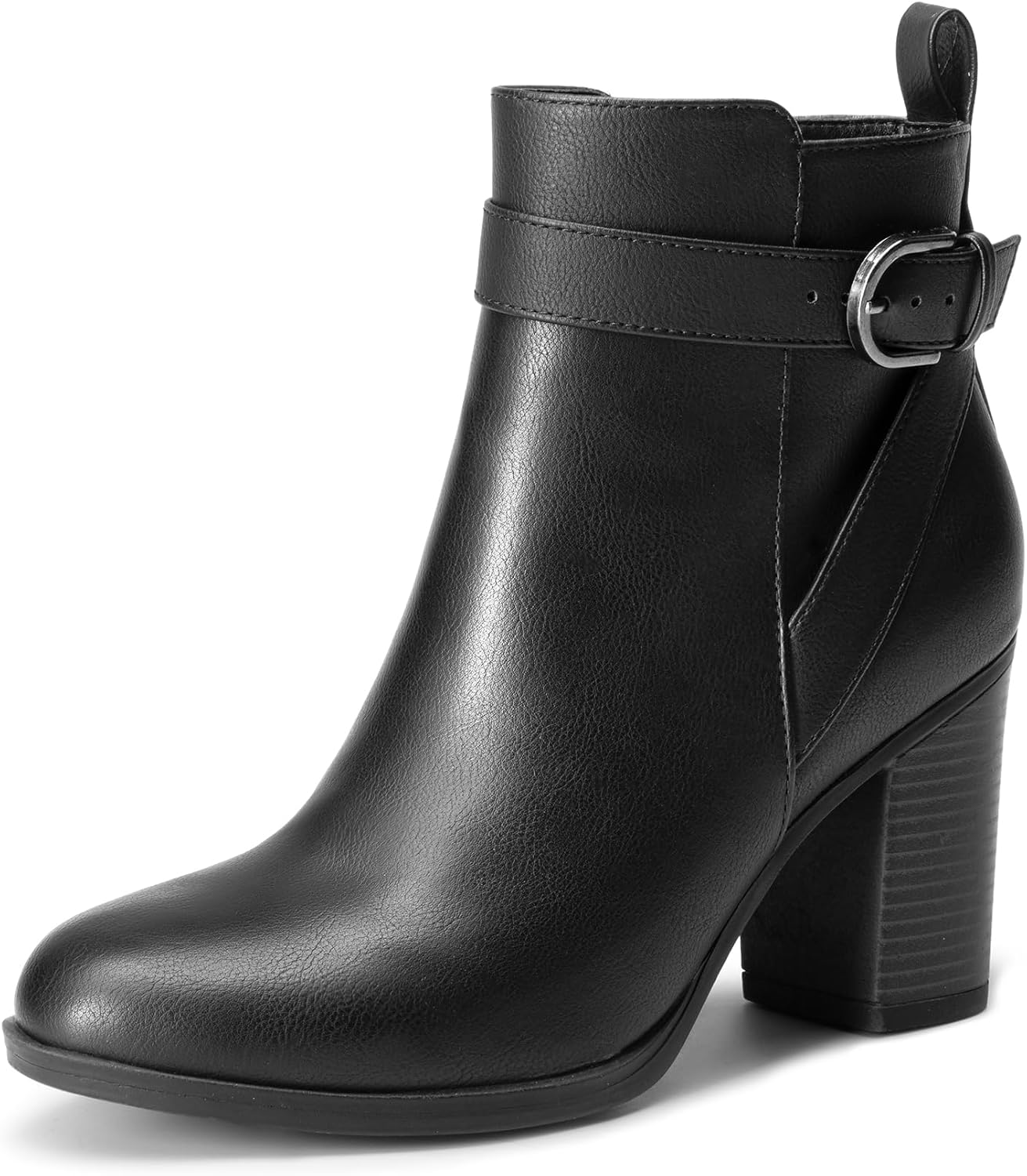 DREAM PAIRS Women's Boots Chunky Heel Ankle Booties Shoes