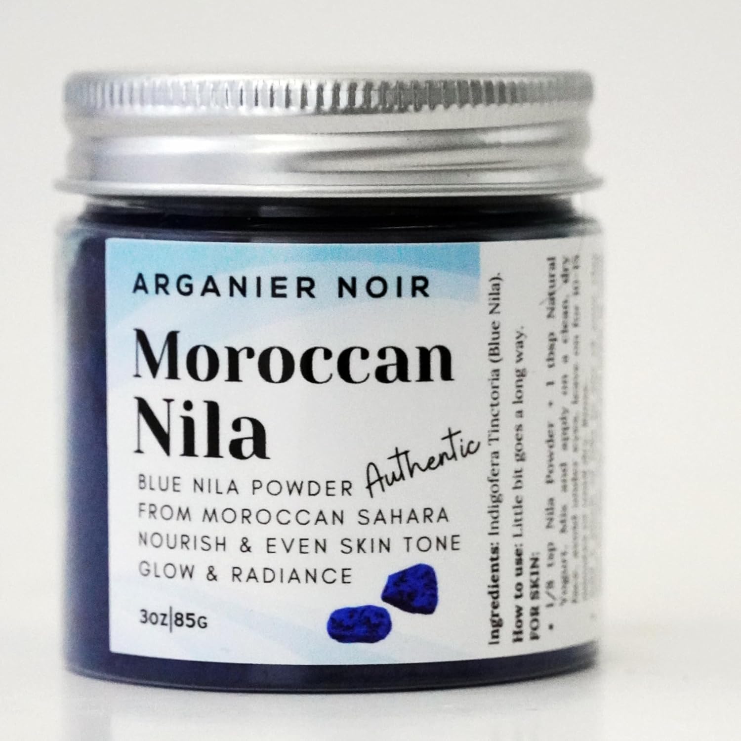 Arganier Noir Moroccan Nila Powder Authentic 3oz.