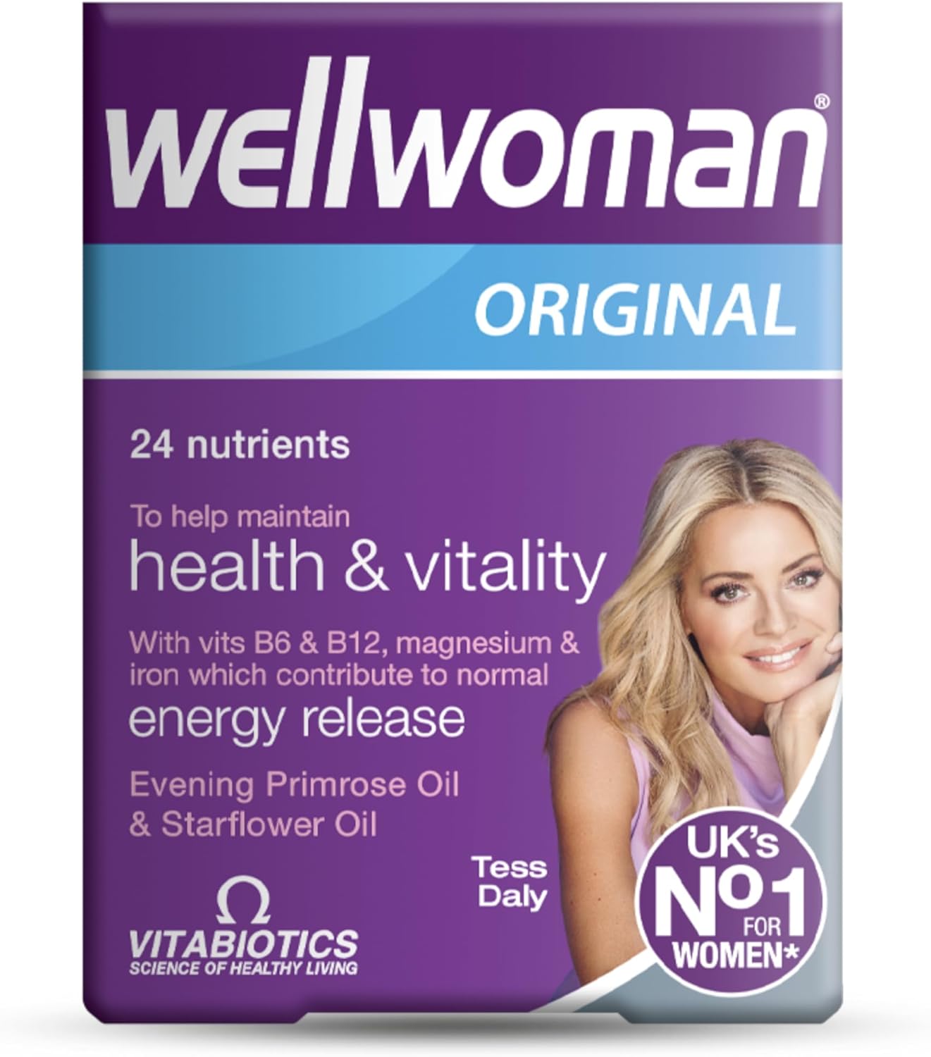 Vitabiotics Advanced Vitamin & Mineral Formula with Evening Primrose & Starflower Oils 30 Capsules
