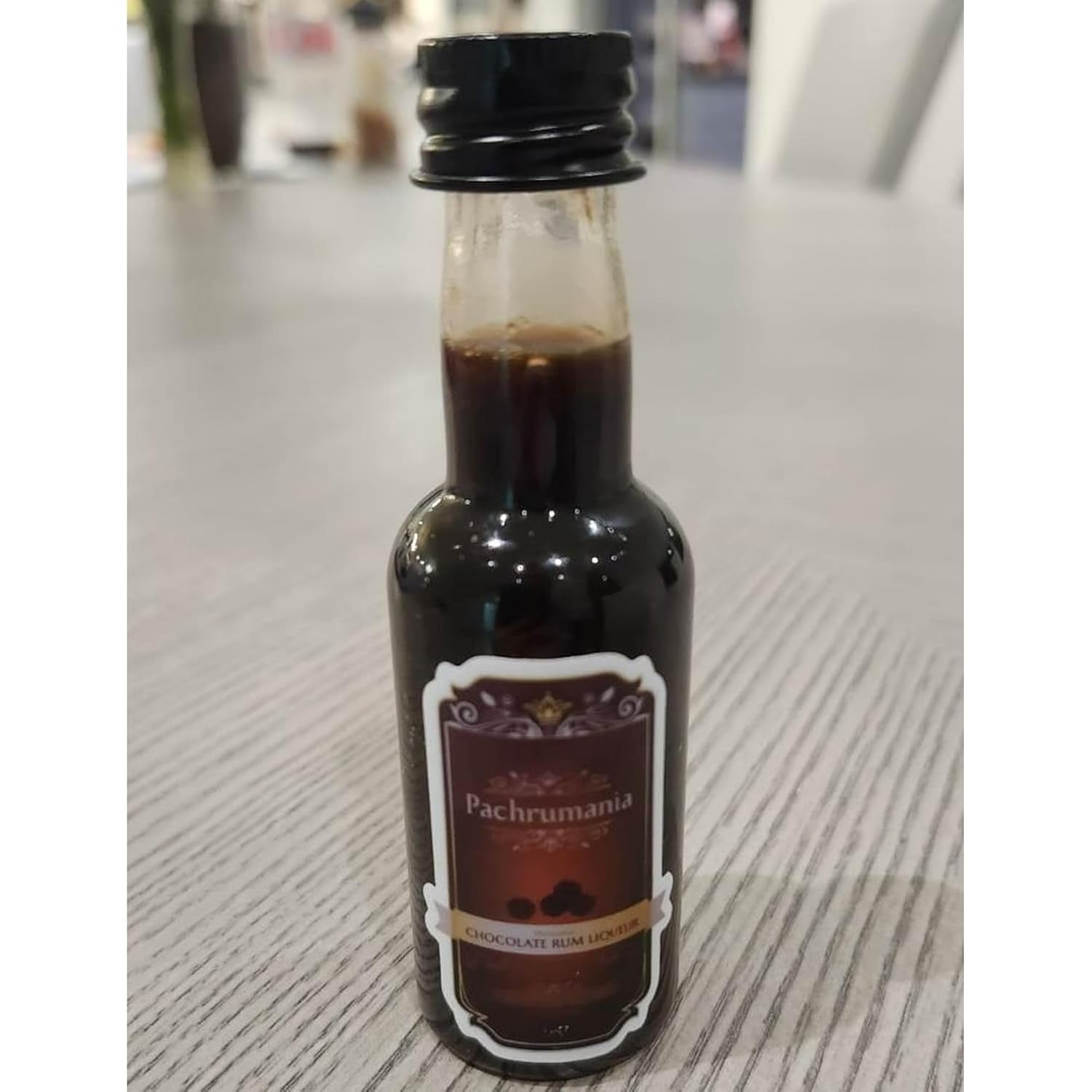 Pachrumania chocolate rum liquor 1.5oz-50ml.•Deliciously indulgent treat for chocolate and rum lovers. (1.5 oz)