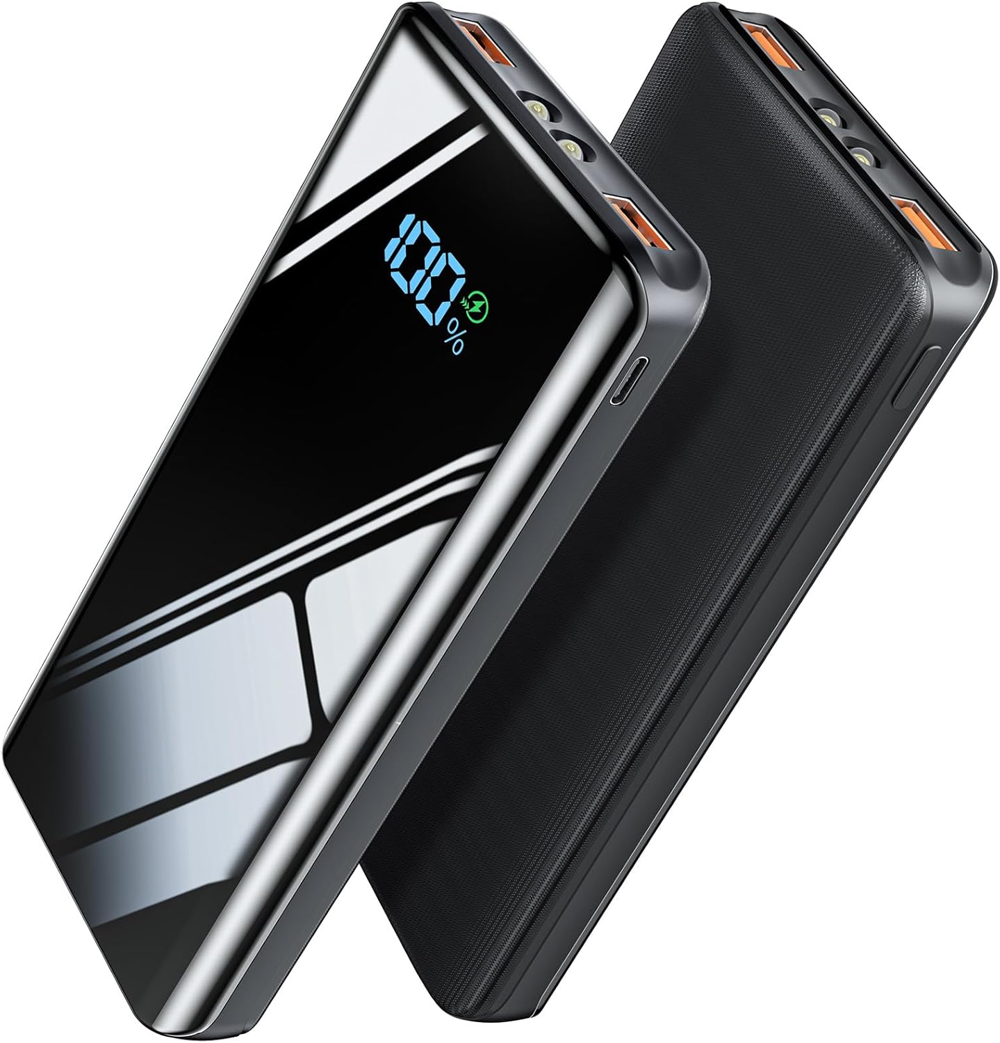 Power Bank 20000mAh PD3.0 QC4.0 22.5W Fast Charging PD20W USB C PowerBank Portable Charger With LCD Display 3 Outputs & 2 Inputs for Smartphones Tablets