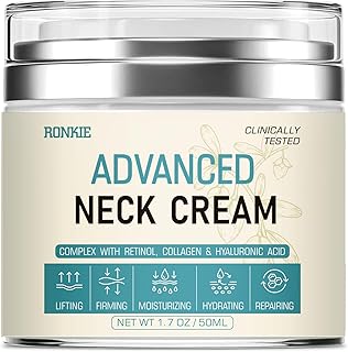 Neck Cream for Tightening Firming: Instant Face Lift Cream - Wrinkle Cream for Women- Anti Wrinkle Cream with Retinol Collagen & Hyaluronic Acid - Lifting, Firming & Hydrating - 1.7 FL OZ