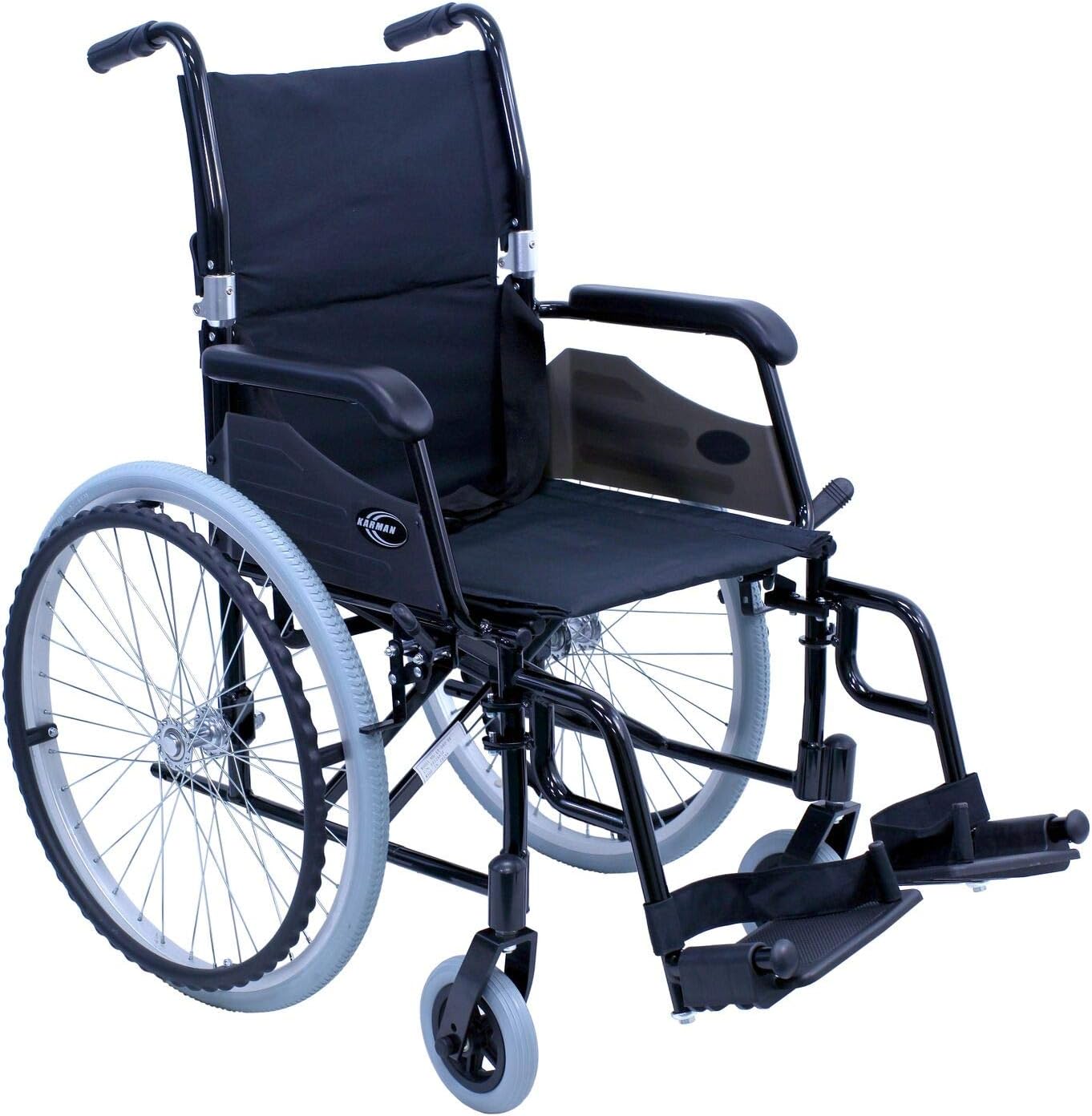 Karman 24 pounds LT-980 Ultra Lightweight Wheelchair Black