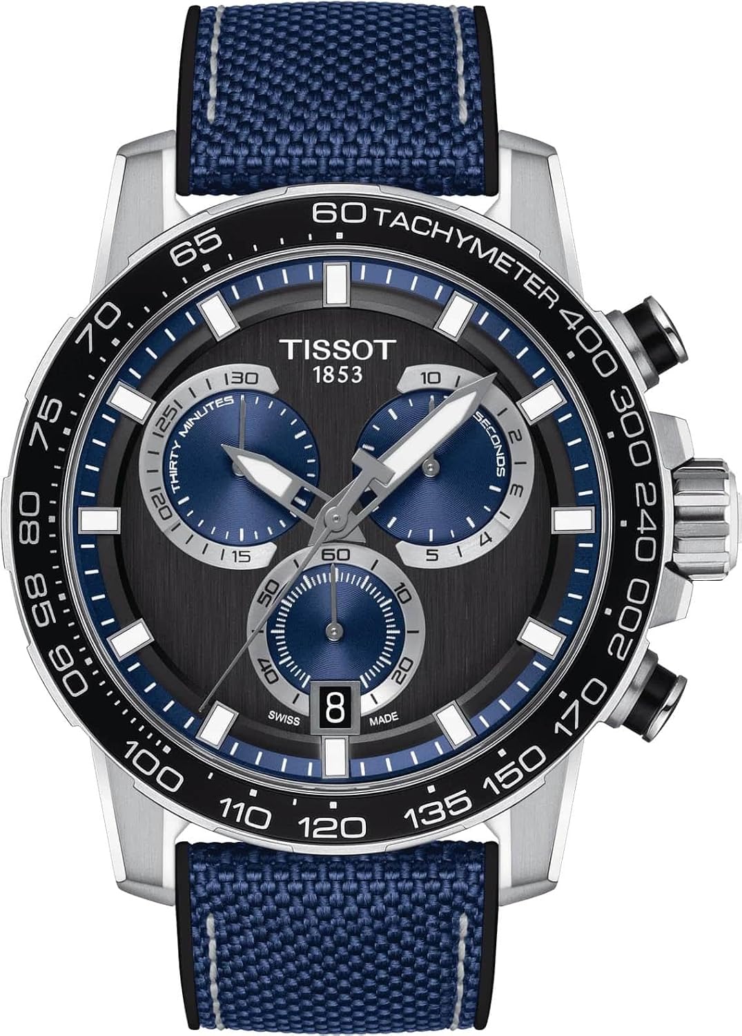 Tissot Supersport Chrono, Swiss Quartz Chronograph, 45.50mm, Men’s Watch