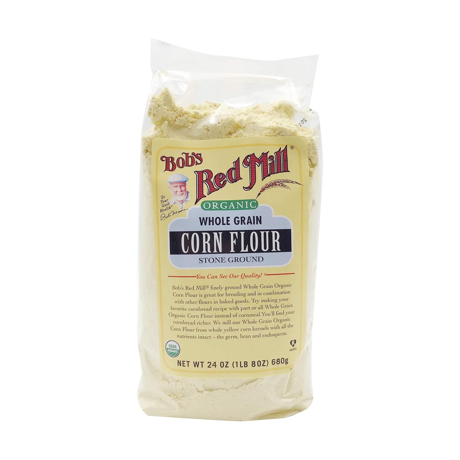 Bob's Red Mill Organic Corn Flour - 24 oz