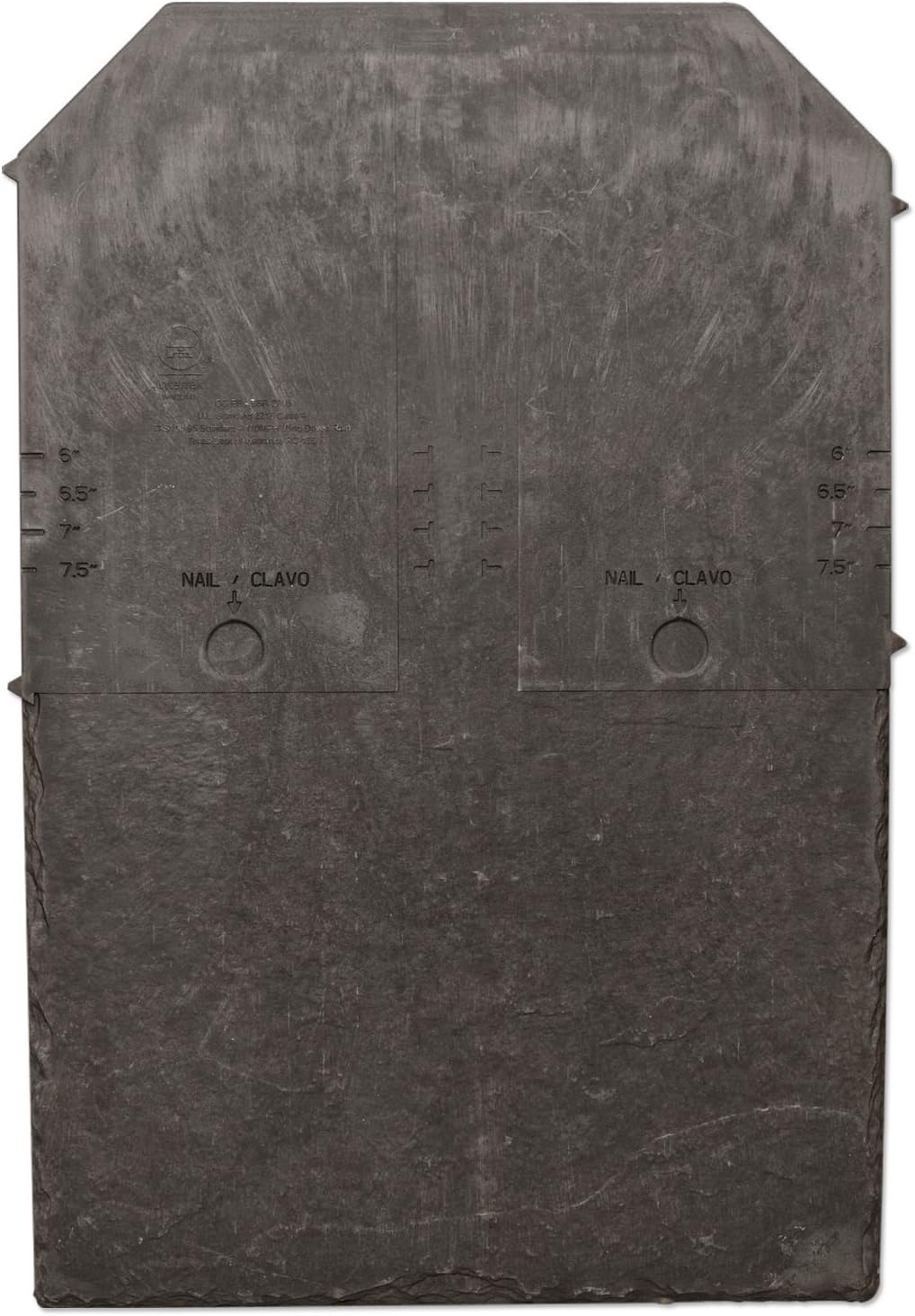 Tapco Plastic Slates / Roof Tiles / Roof Shingles - Pewter Grey 804 - 25 Tile Pack