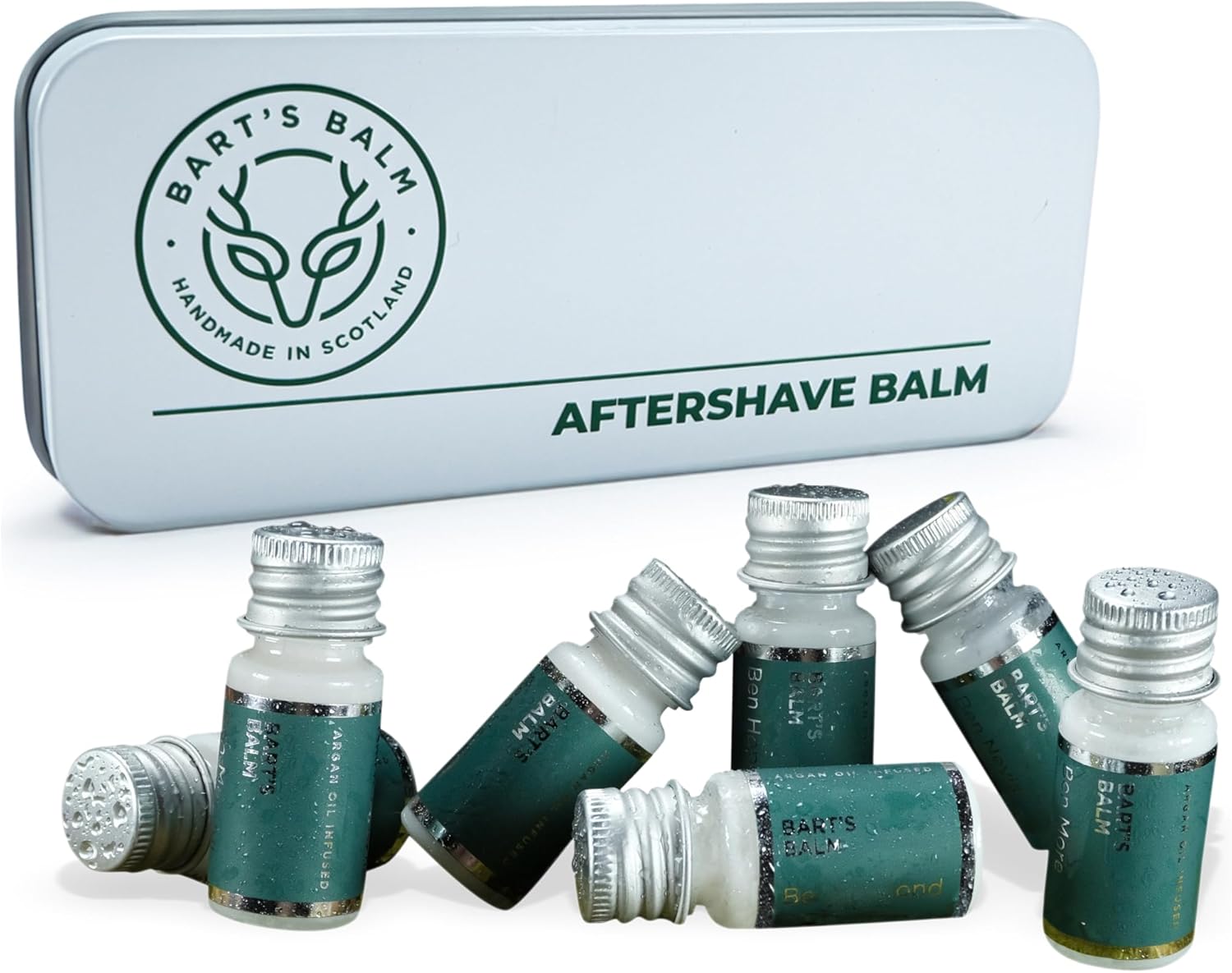 BART'S BALM Aftershave Balm Gift Set – Men's Aftershave Gift Sets - Mens Toiletry Gift Set - Post Shave Balm - 7 Incredible Scents