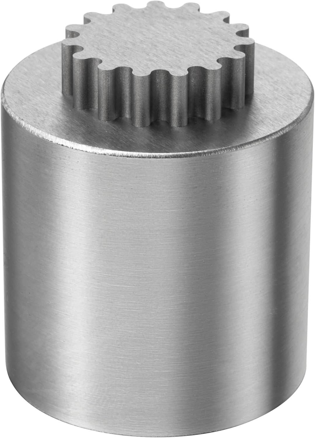 Heavenly Metals 2-Piece Gear Cylinder Puzzle – Zero Tolerance EDM Wire Cut, Stainless Steel Executive Desk Toy, Office Decor & Stress Reliever for Men