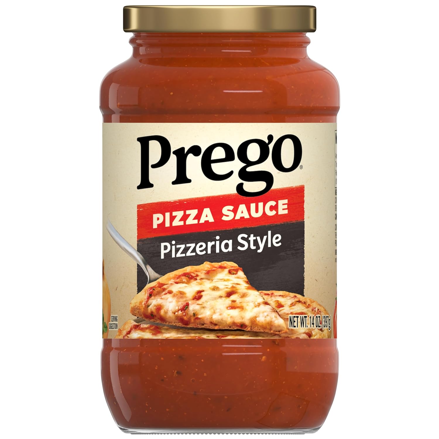 Prego Pizzeria Style Pizza Sauce, 14 oz Jar