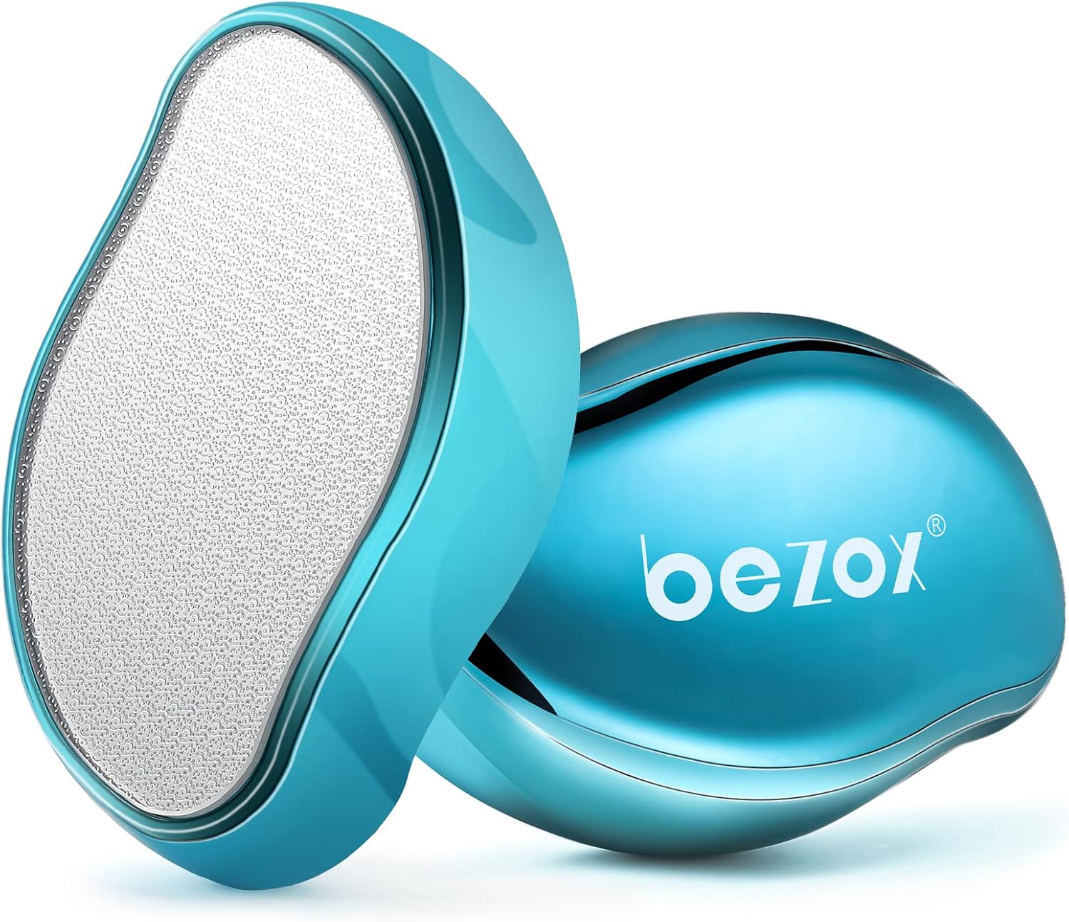 BEZOX 2in1 Nano Glass Foot File for Foot Spa, Home Salon -Highly Effective Callus Remover Wake Up Velvety Feet