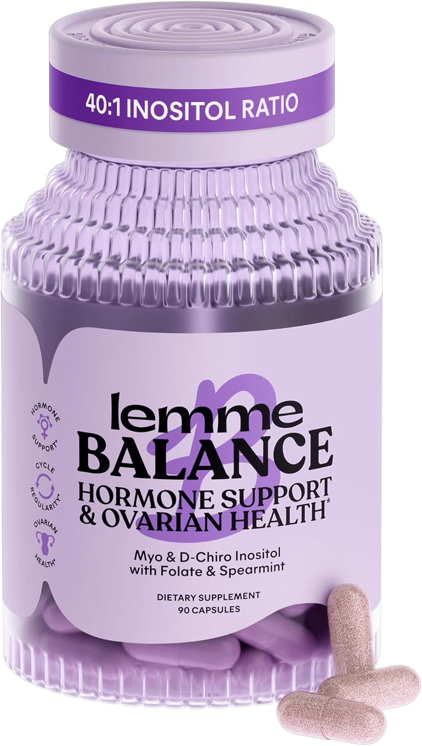 Lemme Balance Hormone Support Capsules for Women (90 Capsules)