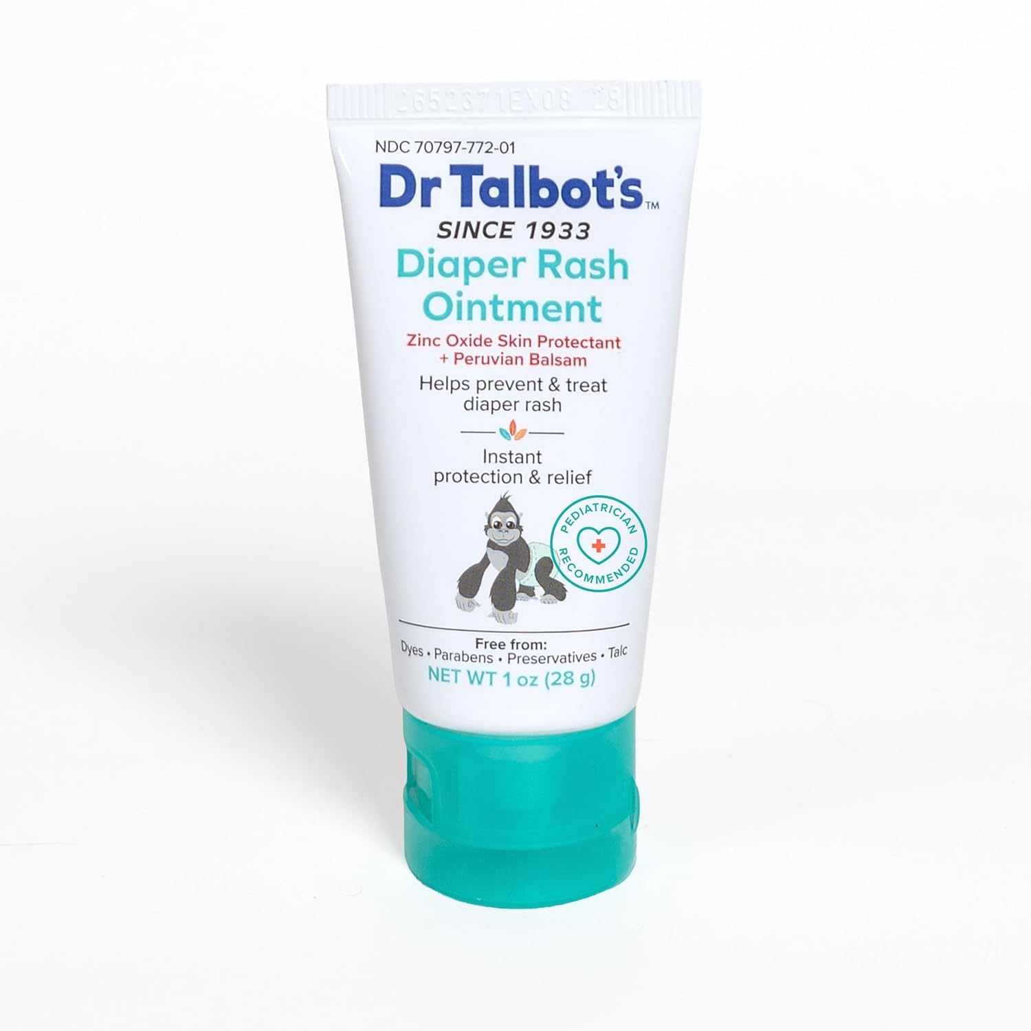 Dr. Talbot's Baby Diaper Rash Ointment - 1 oz