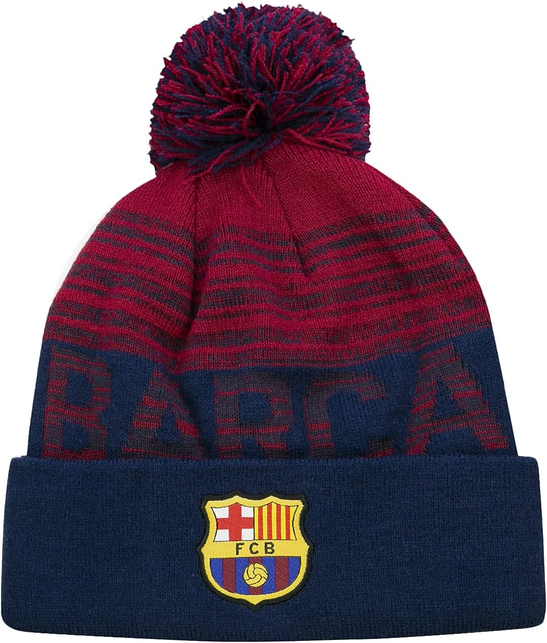 Icon Sports Officially Licensed FC Barcelona Beanie - Unisex Adult