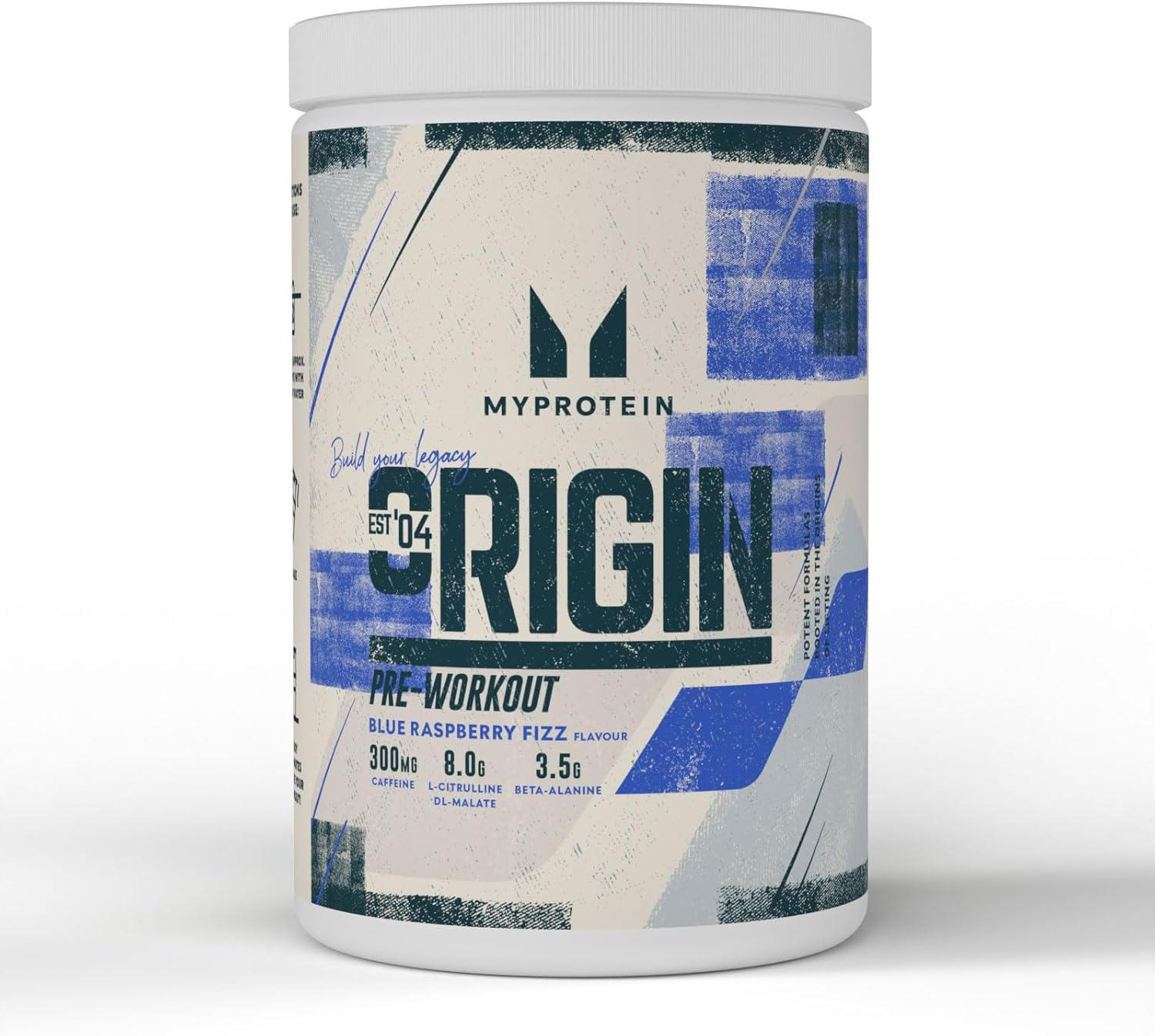 Myprotein Alpha Pre-Workout Powder with Beta Alanine and Caffeine - Blue Raspberry - 600g